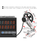 Badass Digital Measuring Wheel With Length Counter And Preset Control For Cable Wire Fishing Line, showing dual display and measuring wheel.