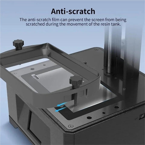 5 Pack 6.6 Inch LCD Screen Protector For Photon Mono 2 3D Resin Printer Accessories Replacement Clear Protective Film For Display Shield And Durable Easy Fit, anti-scratch film on resin printer screen