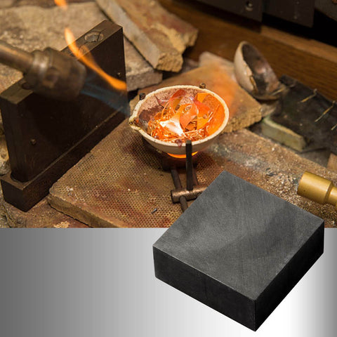 Two Pack Graphite Ingot Blocks For EDM Milling And Casting 99.9 Percent Purity Graphite Plate Blanks for prototyping and mold making
