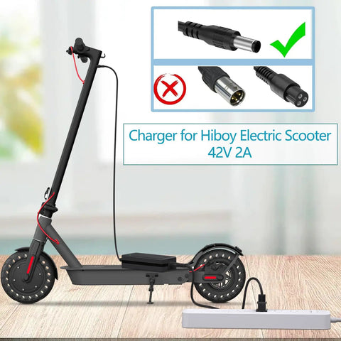 42V Replacement Charger For Electric Scooters That Fit S2 Pro S2 Lite S2 KS4 KS4 Pro NEX with barrel plug charging electric scooter