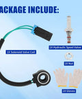Pro Grade Solenoid Valve Coil And Hydraulic Spool Valve Stem Element Kit Replacement For Bobcat Skid Steer And Loader Models 653 751 753