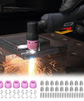 All In One Plasma Cutter Consumables Kit For AG 60 Series Torches Including AG 60P SG 55 And WSD 60 Tips Nozzles Electrodes