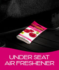 Power Bloc Car Air Freshener Coronado Cherry Scent With Biodegradable Fiber Pad And Up To 45 Day Longevity Eco Friendly Design For A Fresh Ride Made In The USA under seat pack
