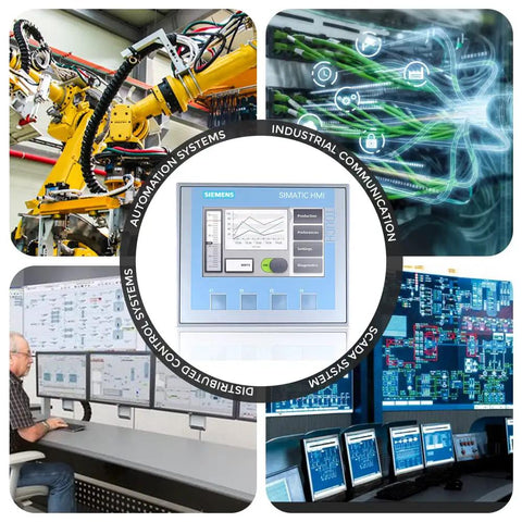 KTP400 HMI Touch Panel For Industrial Automation And Control Systems with plug and play touch navigation display
