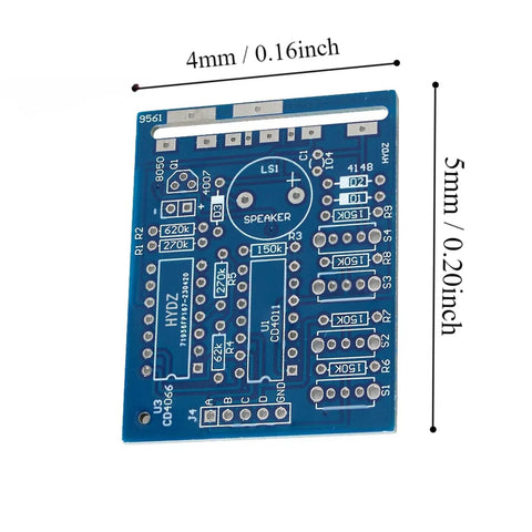 Sixteen Dope Sounds Custom Mechanical Music Box Kit For Kids Build Your Own Tuned Toys PCB board 4mm x 5mm