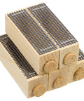 Beekeeping Tool 5 Pack Wooden Cage Queen Cage Beehive Accessory Set With Ventilated Mesh Design for hive management