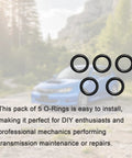 Subaru CVT Transmission Control Valve O Ring Seals 5 Pack 806912200 Premium EPDM Rubber Seals For Transmission Fluid Heat Wear Resistance Long Lasting Durability Helps Prevent Leaks on blue Subaru