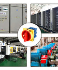 2 Position Changeover Rotary Switch SYW30 25A 660V With 6 Terminals in electrical panels and motor control setups