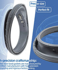 Door Seal For Samsung Front Load Washing Machine Stops Leaks Between Tub And Door DC97-18094B shown in precise fit design