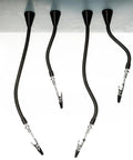 Helping Hands With Four Magnetic Gooseneck Arms, Adjustable And Flexible For Multi Configurations, Clamps Secure To Base