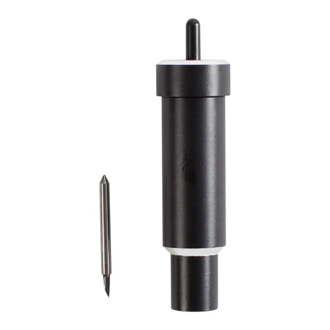 Deep Point Blade and Housing for Craft Cutting Machines With Deep Cut Capability Heavy Duty German Steel Blade shown separately