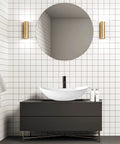 Oval Vessel Sink White Porcelain Ceramic Modern Above Counter Bathroom Basin With Pop Up Drain Included 23.6 Inch Long By 13.65 Inch Wide By 5.65 Inch Deep Slick Contemporary Design.