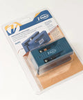 AU93 Edge Banding Trimmer With Dual Edge Cutting And Scraper in packaging, for PVC, ABS, Melamine, Veneer, up to 40mm