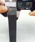 Measuring Pro Grade Graphite Ingot Block For EDM Milling Surface 99.9% Purity 100 By 100 By 20 Mm Black With Tight Tolerance.