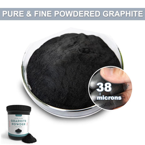 Ultra Fine Graphite Powder For Locks And Bearings One Quart Dry Lubricant For Reels And Precision Mechanisms 38 Micron Particles