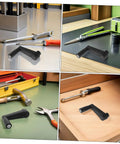 Lurrose Premium Plastic Crank Handle With 12Mm Hole Ergonomic Grip on tools workspace for RV and generator replacements.