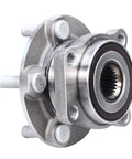 Close-up of 2 Beefed-Up Front Wheel Bearing Hubs Replacement Kit For Subaru Forester 2009-2014 Impreza 2008-2014 WRX 2013-2014 XV Crosstrek 2013-2014 Front Hub Assembly Direct Fit