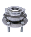 Front view of a Front Wheel Bearing Hub Assembly for Hyundai Santa Fe, Veracruz, and Kia Sorento 5 Lug, Replaces 513266 BR930729
