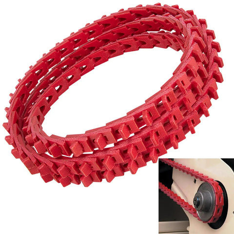 Adjustable 1/2 Inch V Belt With 5 Foot Length Type A Link Belt for lathes, table saws, drills, durable polyurethane polyester