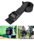 Adjustable Cam Buckle Tie Down Straps 1.5 Inch By 8 Feet Heavy Duty Nylon Lashing Straps for securing gear outdoors.