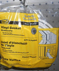 M-D Vinyl Gasket Weatherstrip for doors and windows, 17 ft, white