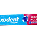 Denture Adhesive Cream Mint 2.4 Oz Four Pack For All Day Comfort With Soothing Mint Flavor Strong Hold And Secure Seal Box