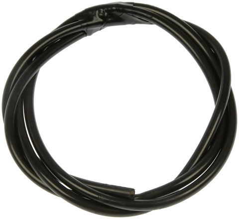 Coiled Hard Black Vacuum Tubing Multi Purpose 3 Foot Length Universal Fit for Vacuum Fluid Lines Tough PVC Vinyl Heat and Corrosion Resistant