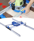 Boss Level Router Sled Kit With Aluminum Rail System and Low Friction Glide for wood slab planing with trolley