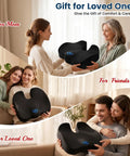 Kick Sciatica To The Curb With This Ergonomic Memory Foam Seat Cushion For Office Chair And Car Seat, shown as a thoughtful gift.