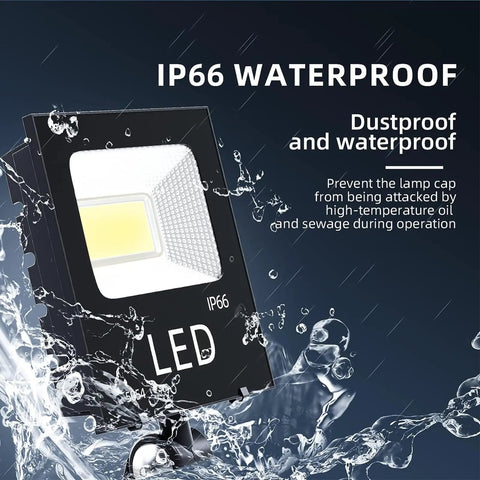 Real Deal Heavy Duty LED Cob Work Light Featuring Adjustable Gooseneck Arm And Rock Solid Screw Mount delivers killer brightness with IP66 waterproof design.