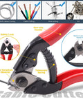 DIY Ready Pro Grade Bicycle Repair Kit With 6 Brake Cables 6 Shift Cables 36 Silver End Caps 8 Inch Stainless Steel Wire Cutter Details