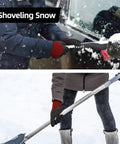 6 Pairs Winter Work Gloves With Three Quarter Double Dipped Coating Thermal Insulated For Cold Weather in snow use