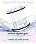 Organic glass roller polishing machine for Tiny But Mighty Jewelry Polisher Tumbler Kit With Stainless Steel Ball Model PG 085