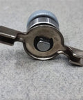 2 Pack Drum Assembly Replacement for Bread Machines 1.5L and 2.0L, metal bread bucket rivet part close-up