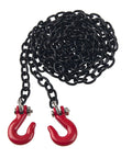 Mini Metal Trailer Chain With Tow Hook RC Car Decoration For 1x10 Scale Crawlers And Trucks Like Axial SCX10 D90 Black Red