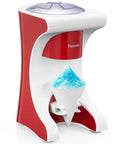 Top Tier Slushie Machine And Snow Cone Maker For Cold Brew Slush Blasts And Block Party Vibes with blue shaved ice.