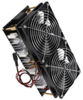 Beefy 12V To 48V 2500W High Frequency Induction Heater Kit with ZVS Induction Heating Board and dual fans for cooling