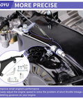 Mini Bike Throttle Linkage Kit For Predator 212cc And 224cc Engines, Easy Mount For GX160 GX200 Clones, Predator 212 Hemi, Harbor Freight Models, Powerhorse 208cc, DuroMax XP And More installed on small engine