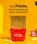 OTOTO Frizzle crinkle fry cutter with red base and gold blades