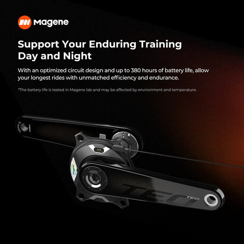 TEO P515 Cycling Power Meter Crankset For Road Bikes With 110 BCD Carbon Arms Plus Or Minus One Percent Power Accuracy