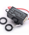 Photoelectric Dusk To Dawn Switch For Flush Mount Lights Auto On Off Photocell Module wires and components