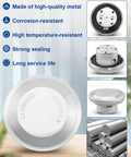Gas fuel cap for Kawasaki Mule 550/610/2510/3010; metal, 1/4-turn design, corrosion- and heat-resistant.