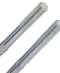 Polaris Tie Rods With End Kit Beefed Up For Sportsman 570 800 Scrambler 400 Trail Boss 250 End Link Set OEM Compatible 7061139 7061138 5134242 And Other OEM Numbers, gray steel male-male threads
