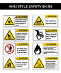 ANSI Caution Do Not Step Or Stand On This Surface Sign 5 Pack Self Adhesive Vinyl Safety Decals Waterproof Warehouse Signage 1.5 x 3 Inches Durable Industrial Floor And Wall Warning Labels
