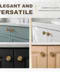 Antique Brass Cabinet Knobs Set, 20 Pack Vintage Drawer Pulls For Dresser, Zinc Alloy on diverse cabinet finishes