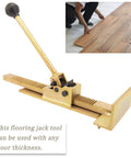 Flooring Jack For Hardwood Floors Pro Grade Positioning Tool DIY Friendly For Installing Straightening Laminate Wood Tile Floors Heavy Duty Steel Build Easy On Surfaces next to wood floor installation