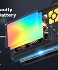 1080P HD Endoscope Camera With Light, 4.3 Inch IPS Screen Borescope with high-capacity lithium battery and controls