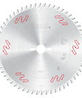 Beefy 300mm 60T Carbide Tipped Saw Blade For Ripping And Crosscutting With 30mm Arbor ATB Grind 10 Degree Hook 3.2mm Kerf Silver ICE Coating