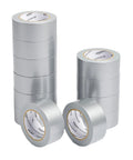 Standard Duct Tape 1.88 Inch By 30 Yard Silver 12 Pack For Quick Repairs Patching Bundling And Packaging Heavy Duty Adhesive
