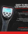 LCD interface of Preset Digital Oil Control Valve With Meter Nozzle For Precise Flow